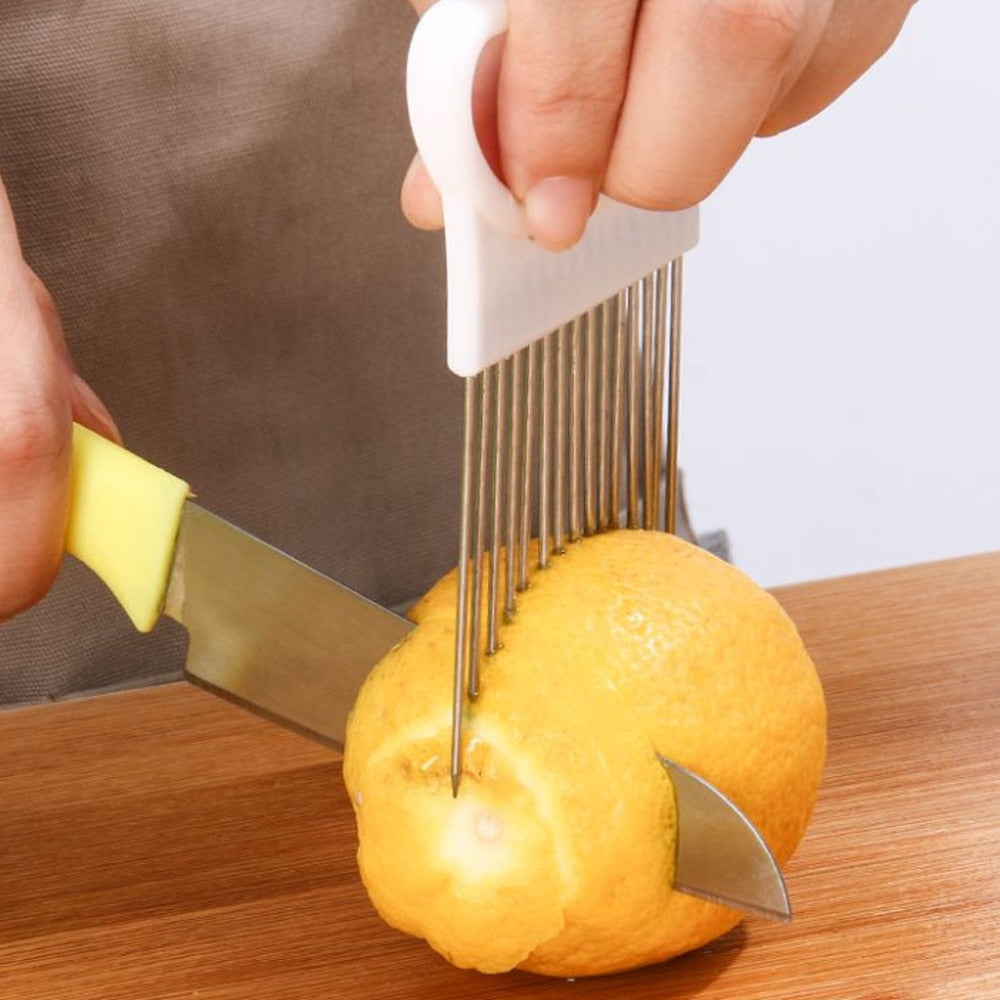 OnionMaster - Coupe-Oignons en Acier Inoxydable