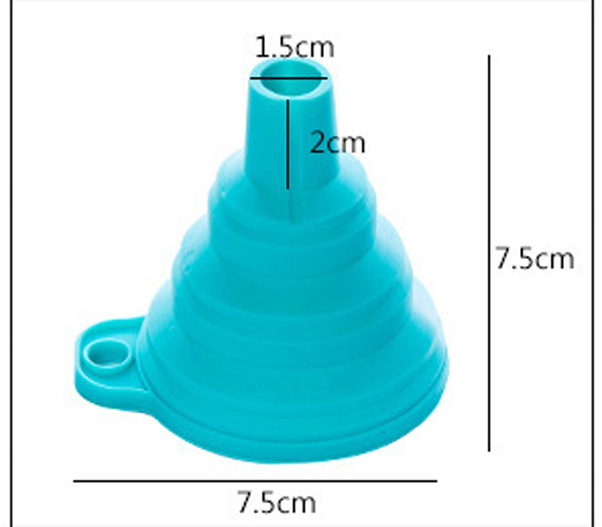 FoldEase - Entonnoir de Cuisine Pliable