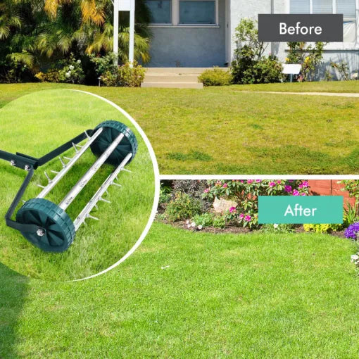 Sturdy Manual Lawn Soil Aerator  