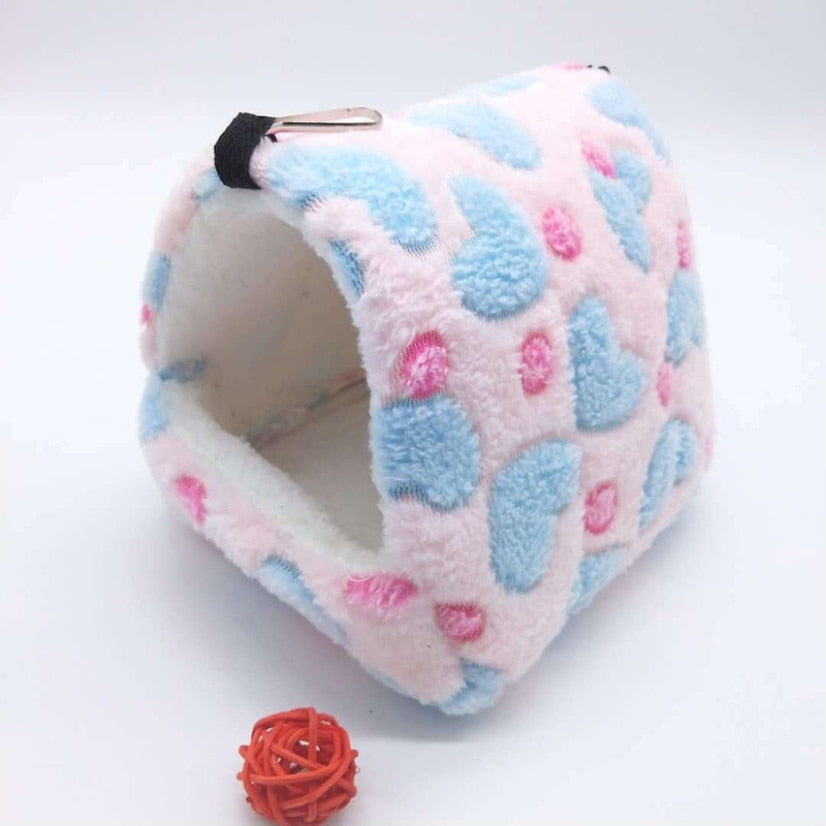 Fluffywash Maison Douce pour Hamster avec Hamac