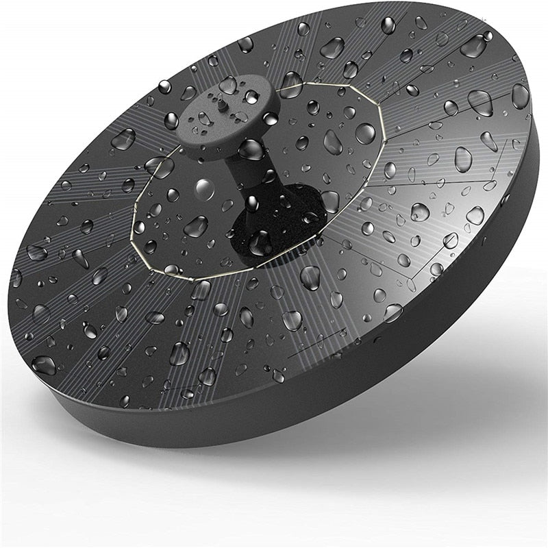 ZenFlow - Fontaine Solaire Flottante de Jardin