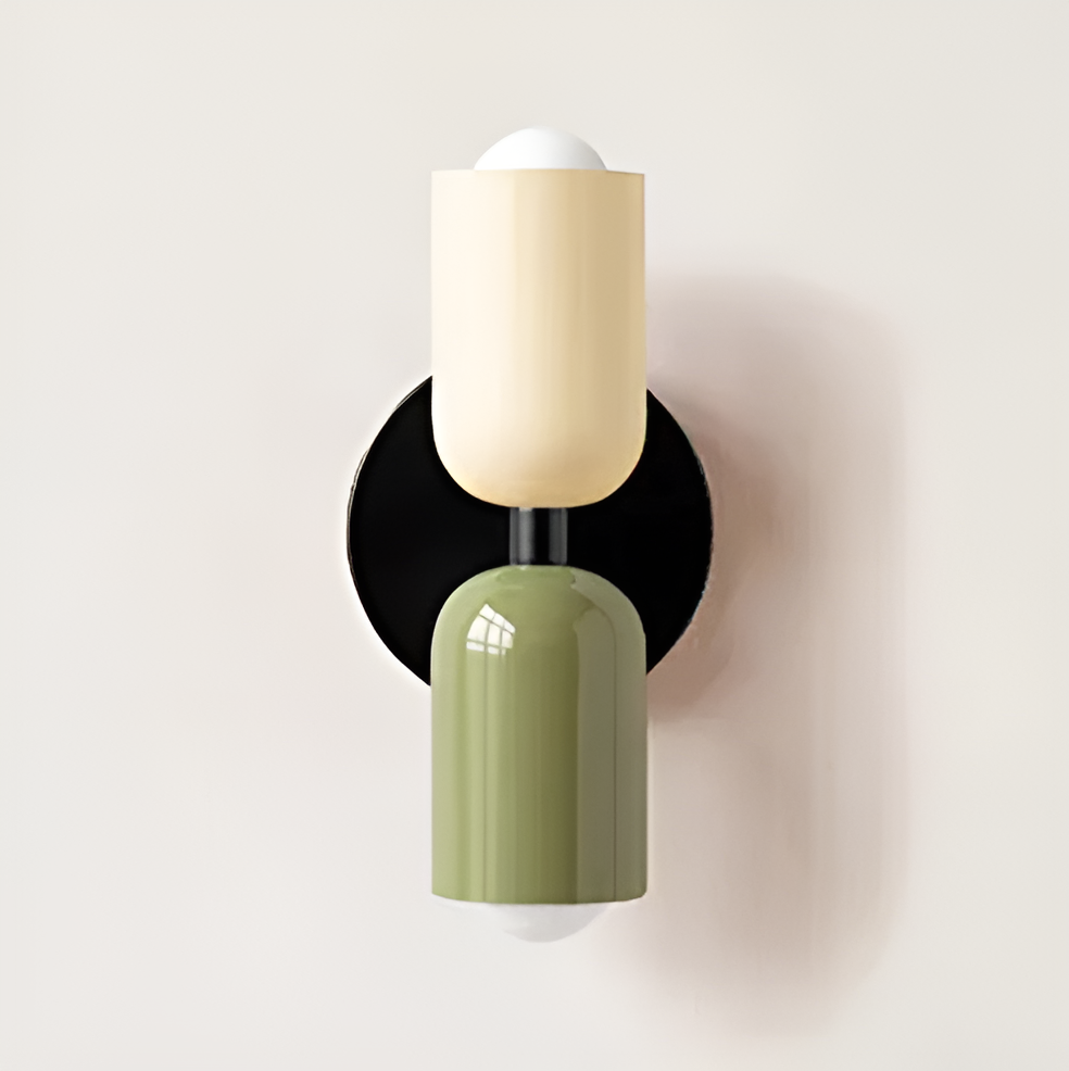 Modern Two-Tone Wall Light, E27 Socket