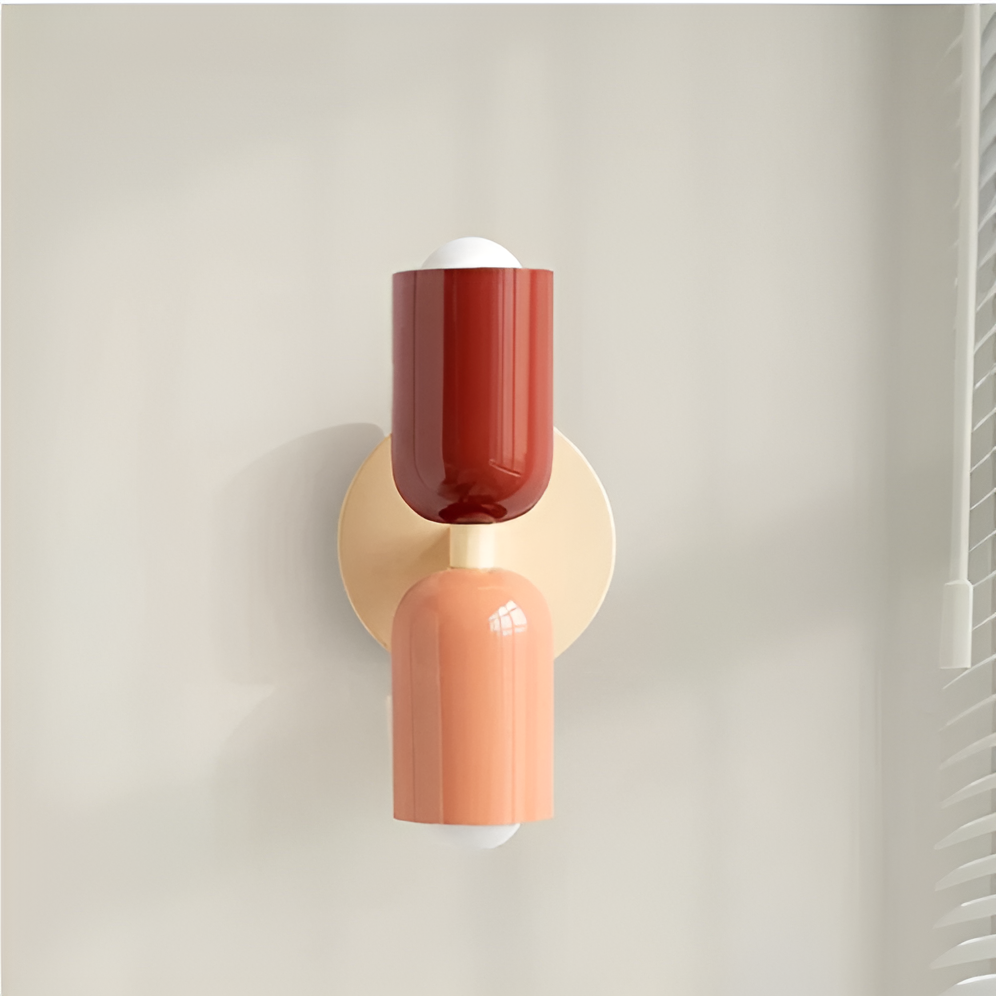 Modern Two-Tone Wall Light, E27 Socket