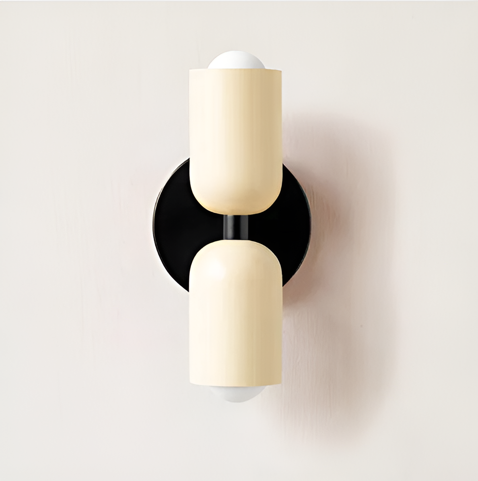Modern Two-Tone Wall Light, E27 Socket