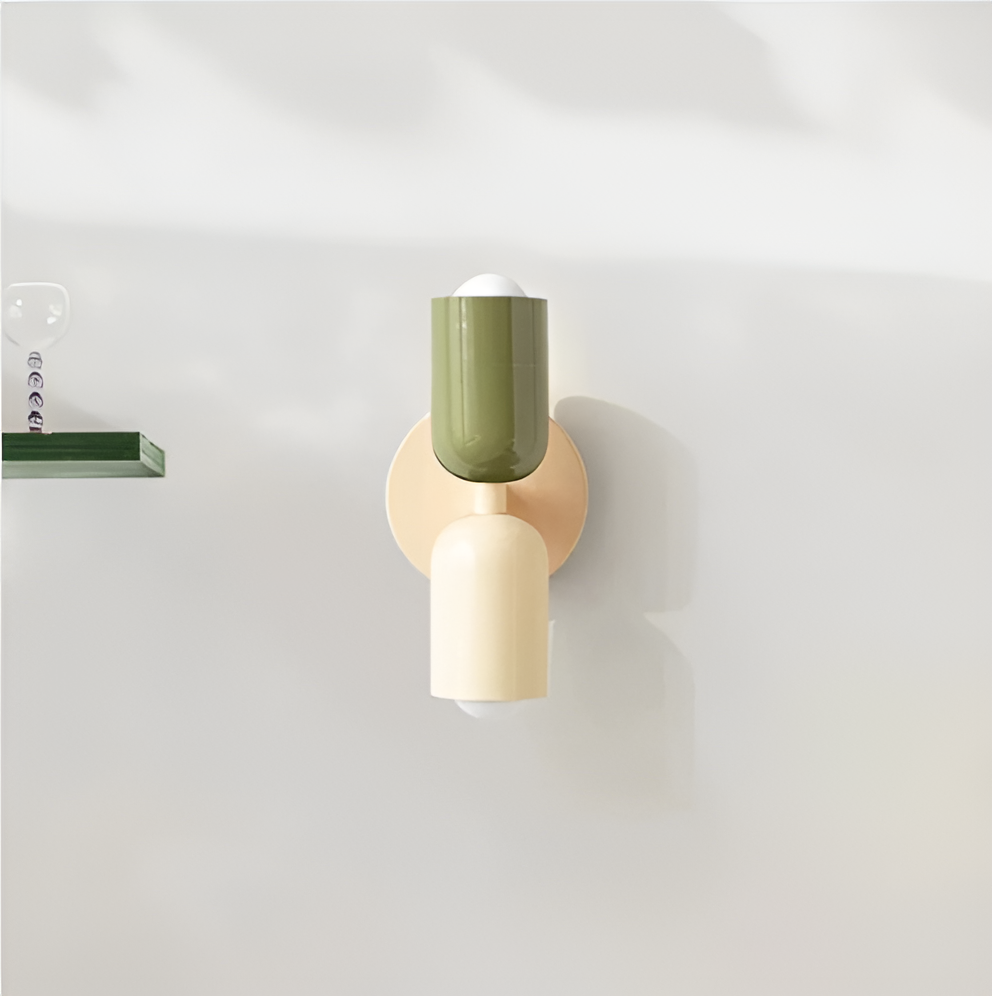 Modern Two-Tone Wall Light, E27 Socket