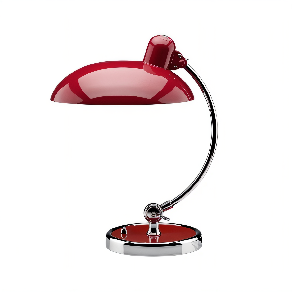 Retro Metal Desk Lamp with Dome Shade