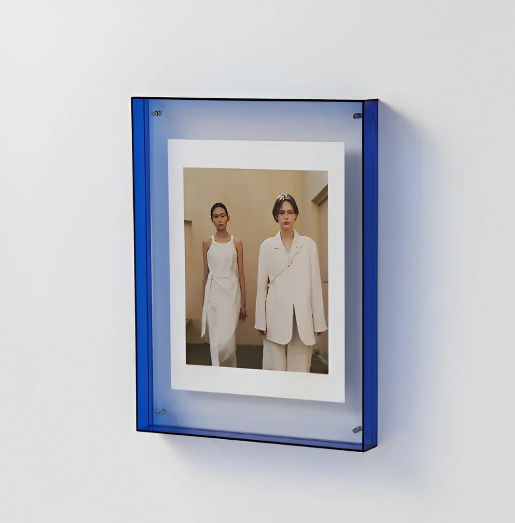 Cadre Photo Acrylique Transparent Minimaliste