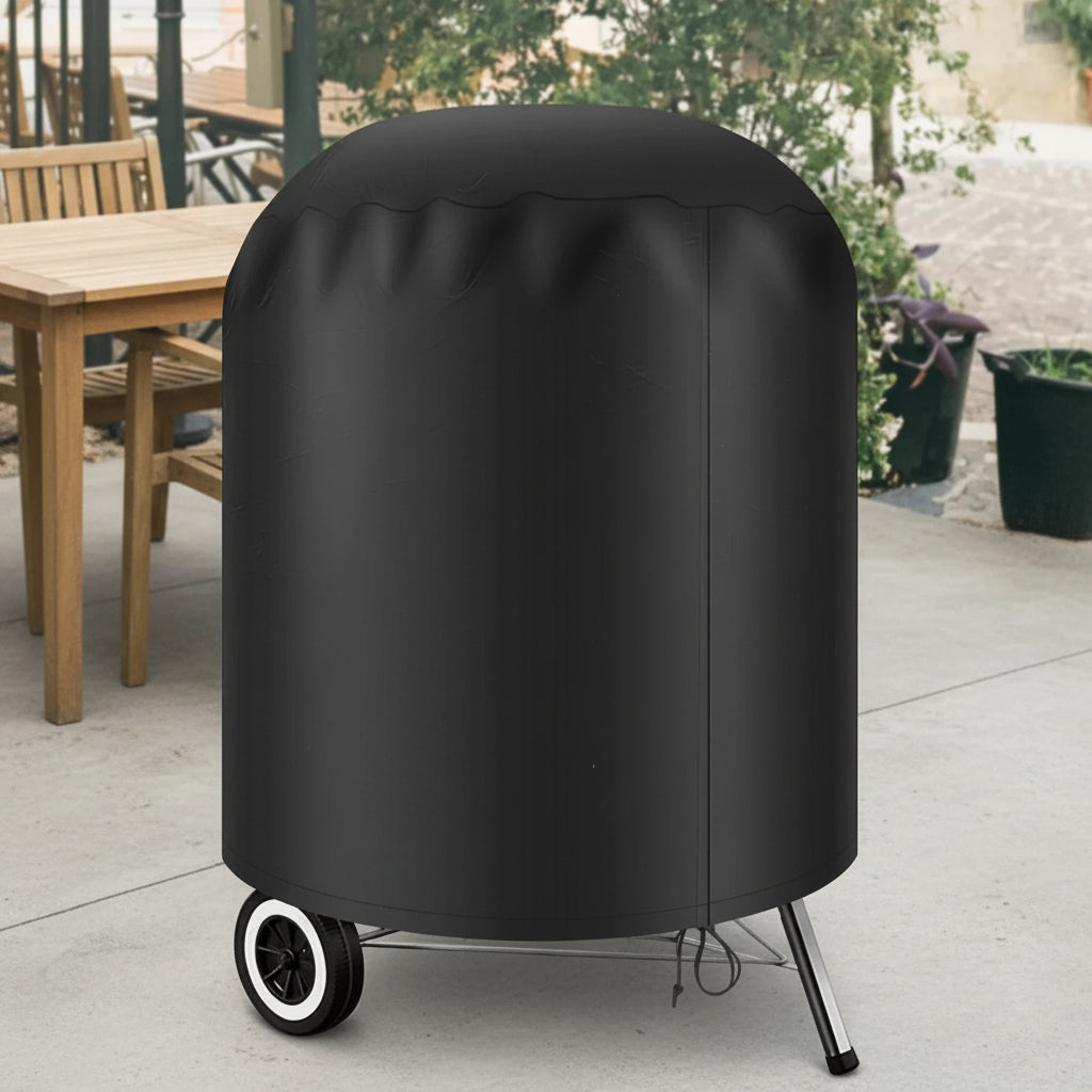 Housse de Barbecue Universelle en Oxford Imperméable | Protection Durable contre les Intempéries 0