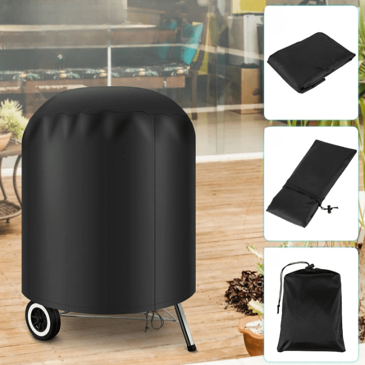 Housse de Barbecue Universelle en Oxford Imperméable | Protection Durable contre les Intempéries 2