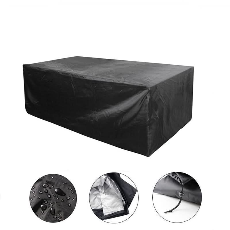 Housse de Protection Salon de Jardin en Polyester Hydrofuge | Élégance et Durabilité pour Extérieur 8