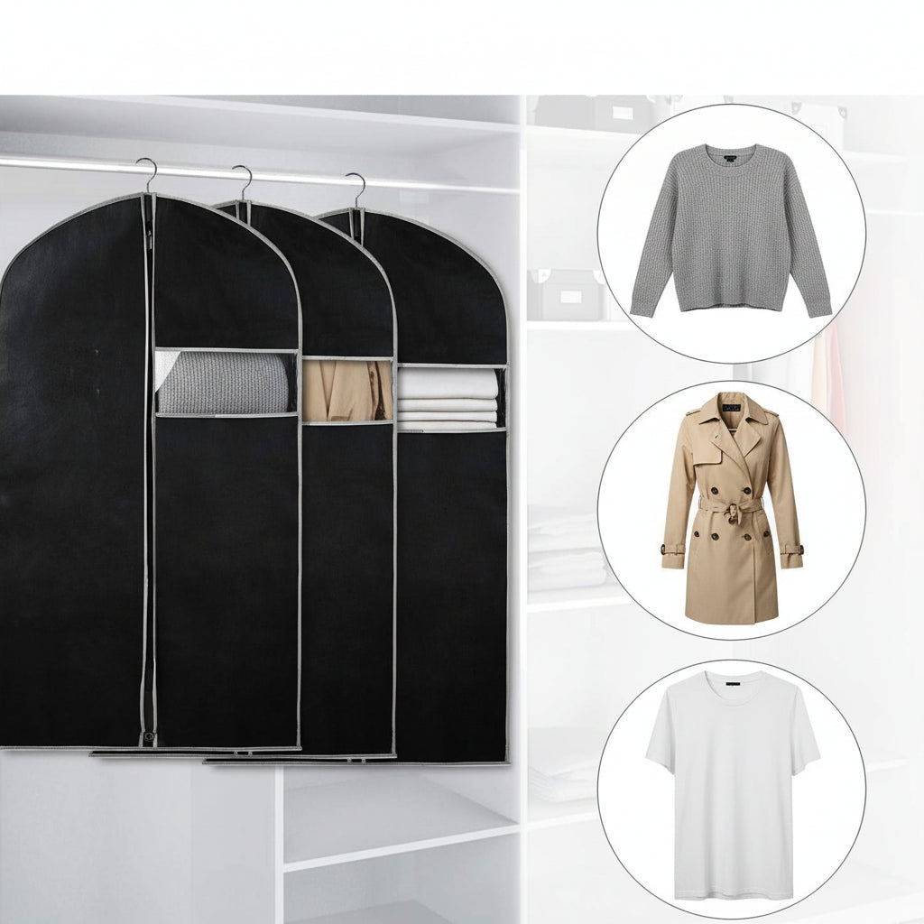 Housses à Vêtements en Tissu Non Tissé | Protection Élégante et Durable pour Vos Vêtements 2