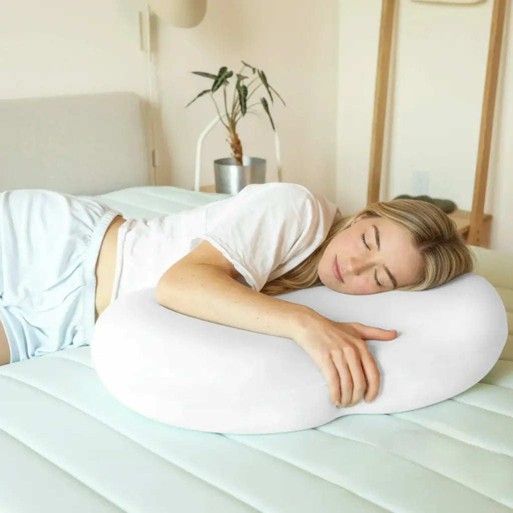 Ice Silk Memory Pillow with Shape-Holding Core