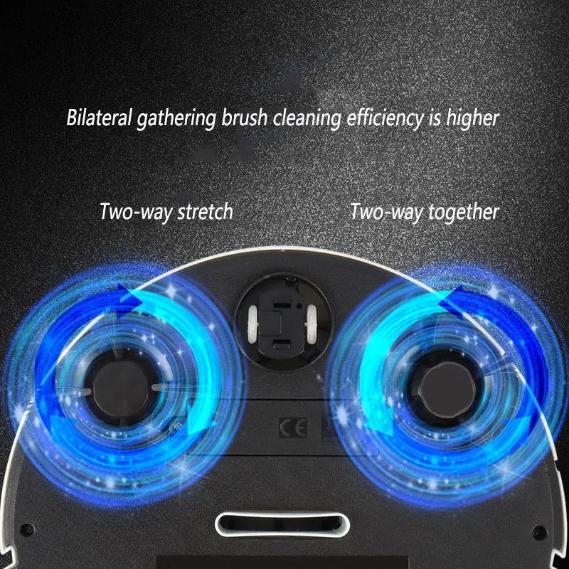 Robot aspirateur intelligent ultra silencieux HEPA