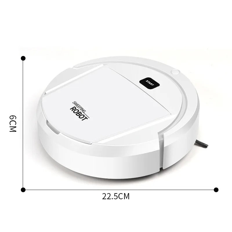 Robot aspirateur intelligent ultra silencieux HEPA