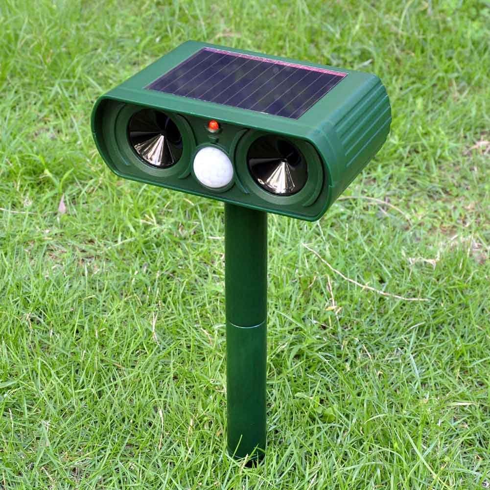 Solar Ultrasonic Animal Repellent  