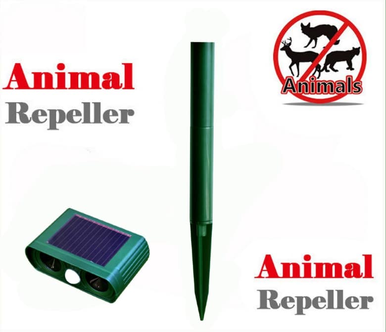 Solar Ultrasonic Animal Repellent  