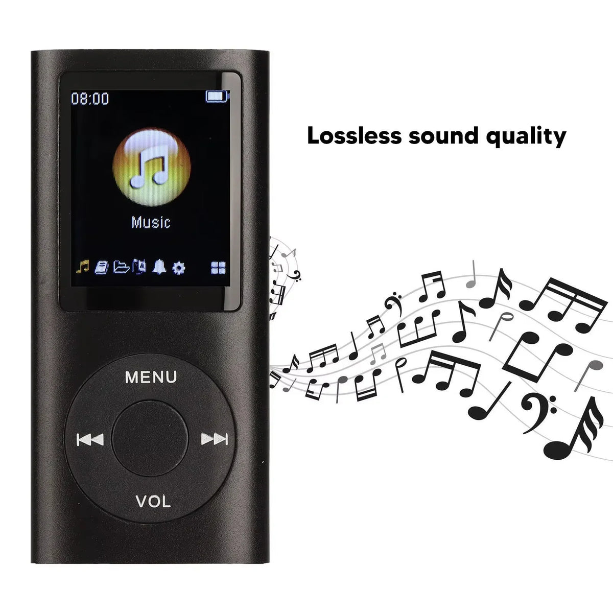Pocket MP3 Player, LCD Screen, Lossless Audio