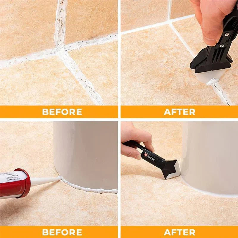 Caulk Remover Pro - Kit à Joints 3 en 1