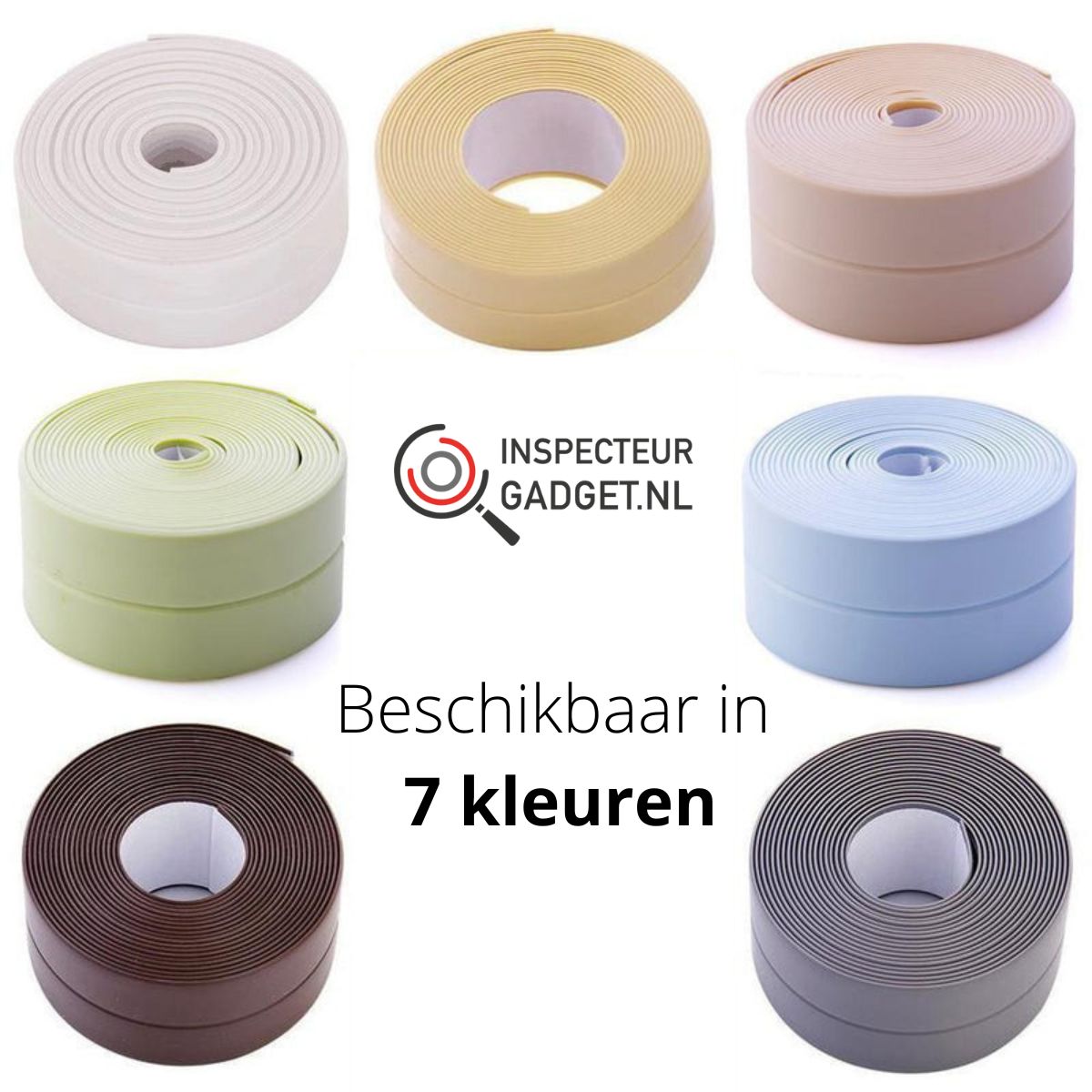 Caulk Strip Pro - Ruban d'Étanchéité Adhésif 3 m