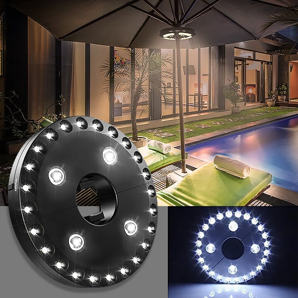 Éclairage Innovant pour Parasols