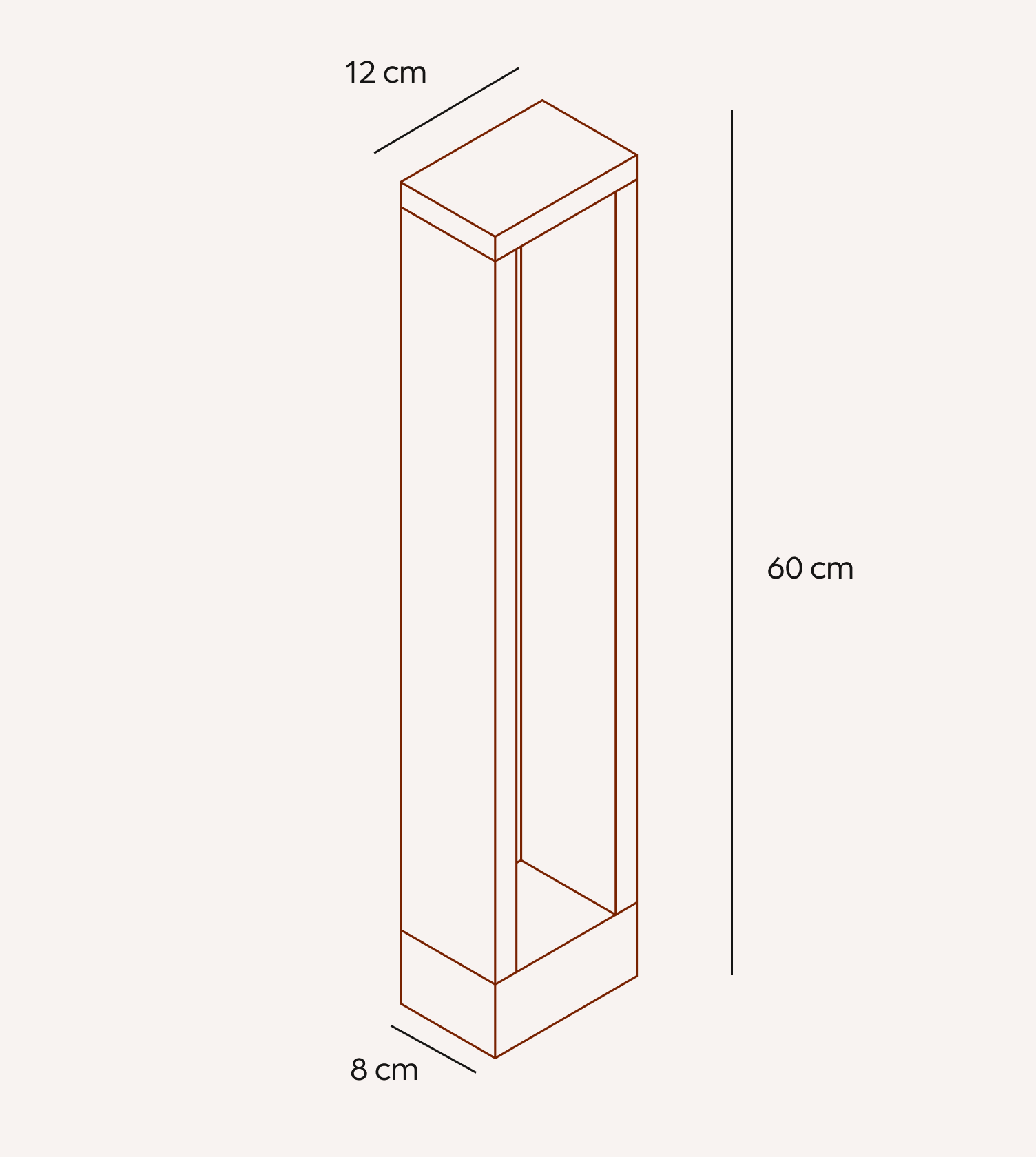 Lampadaire Extérieur en Aluminium Noir | Éclairage Double Face Minimaliste pour Allées Modernes 1