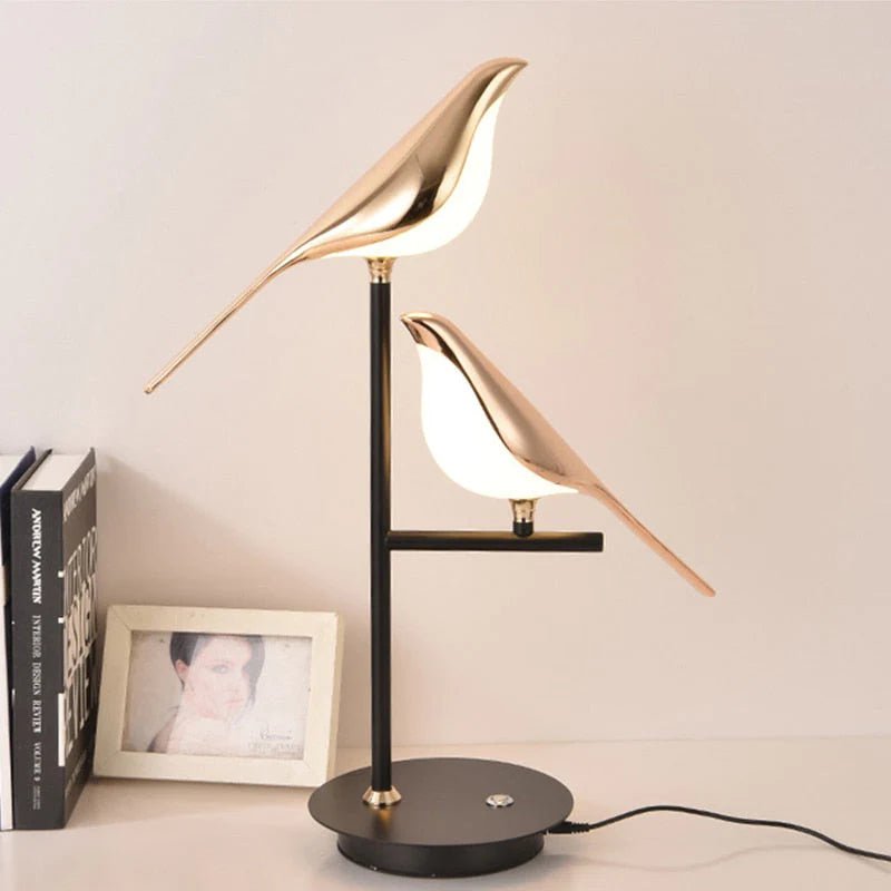Lampe De Table Élégante Design Oiseau 2