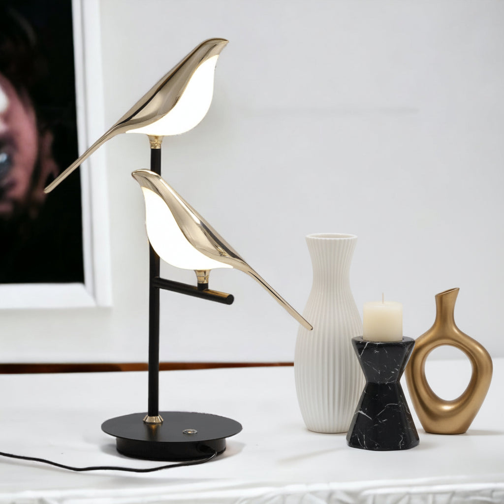 Lampe De Table Élégante Design Oiseau 4