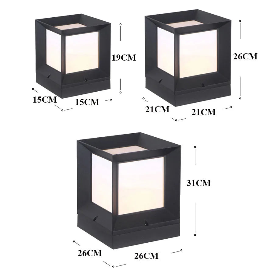 Lampe Extérieure en Aluminium Moderne | Éclairage Élégant et Durable pour Espaces Extérieurs raffinés 7