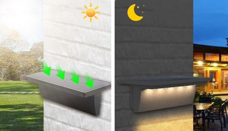 Lampe Solaire Design Élégant Extérieur 6