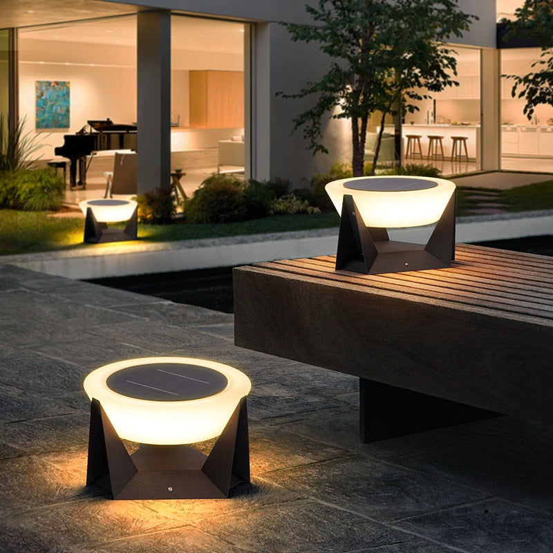 Lampe Solaire Extérieur LED IP65 | Éclairage Minimaliste et Écologique pour Allées et Terrasses 0