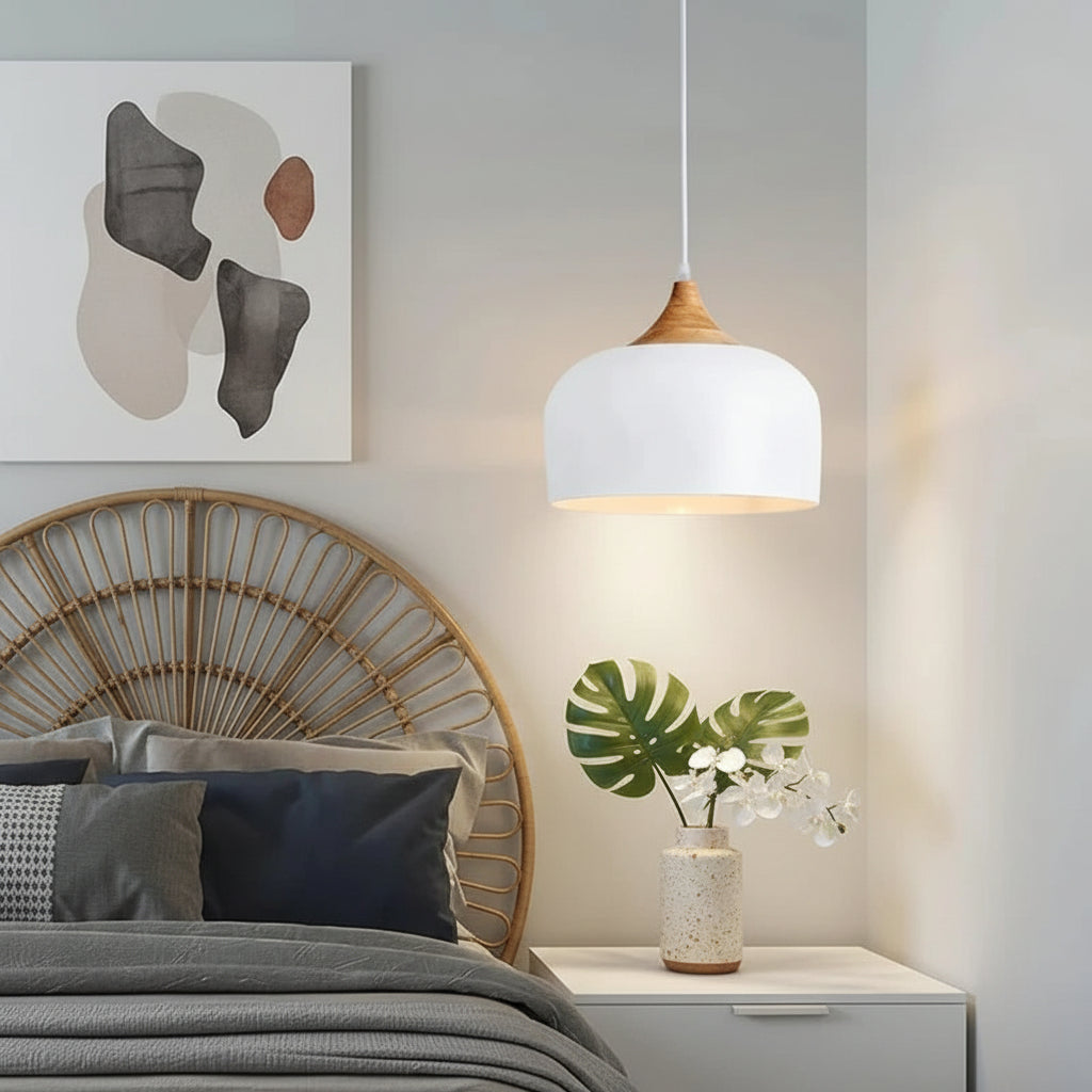 Lampe Suspendue : Élégance Naturelle en Lumière – Design Organique 1