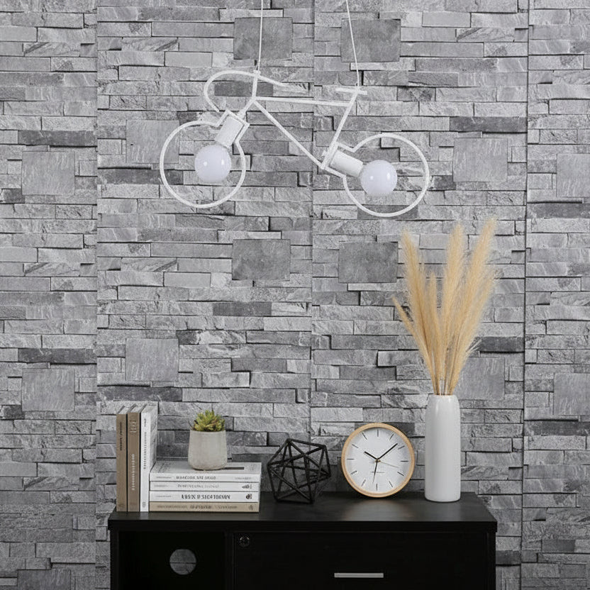 Lampe Suspendue : Élégance Naturelle en Lumière – Design Urbain BikeGlow 2