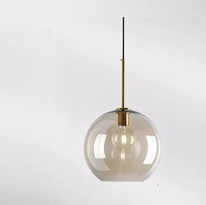 Lampe à Suspension : Élégance Naturelle en Lumière – Verre Raffiné 10