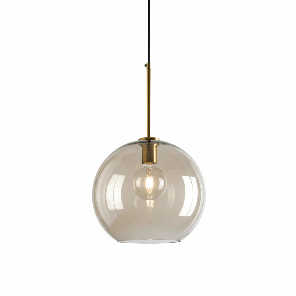 Lampe à Suspension : Élégance Naturelle en Lumière – Verre Raffiné 2