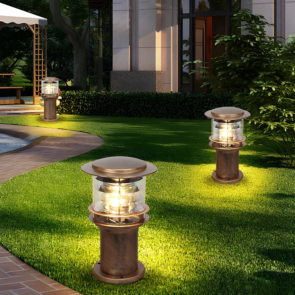 Lampe d'Extérieur Cylindrique en Aluminium | Éclairage Élégant et Durable pour Ambiance Extérieure 10