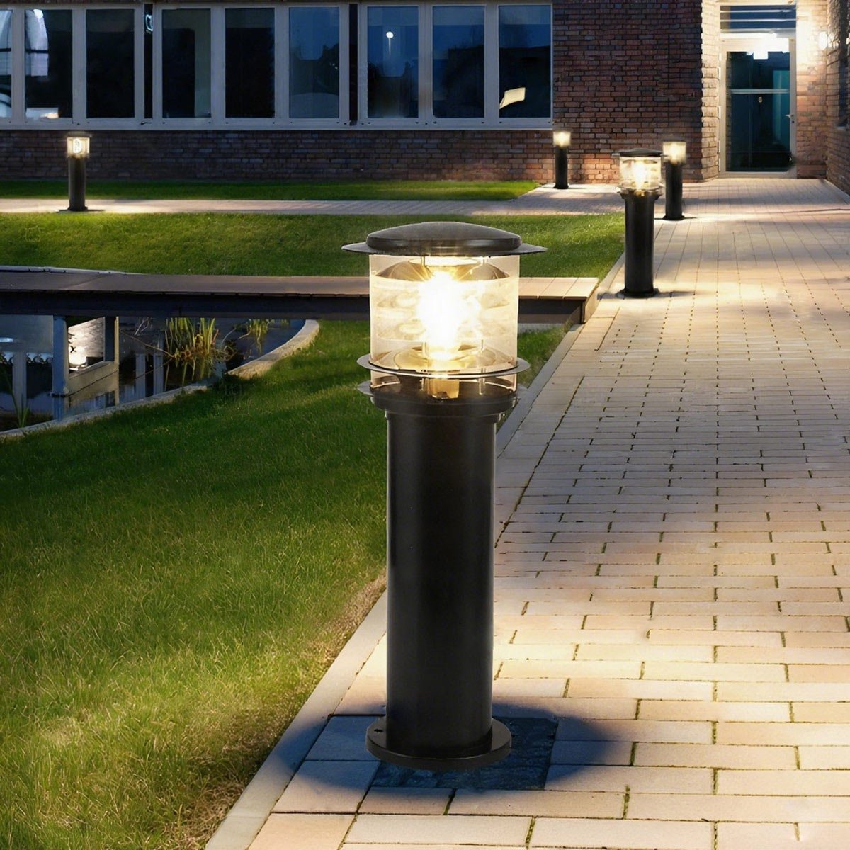 Lampe d'Extérieur Cylindrique en Aluminium | Éclairage Élégant et Durable pour Ambiance Extérieure 8