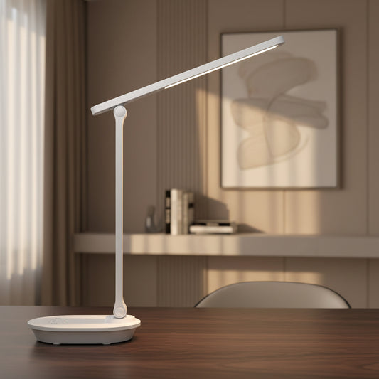 Lampe de Bureau LED : Élégance Moderne – Design Pliable et Chic 0