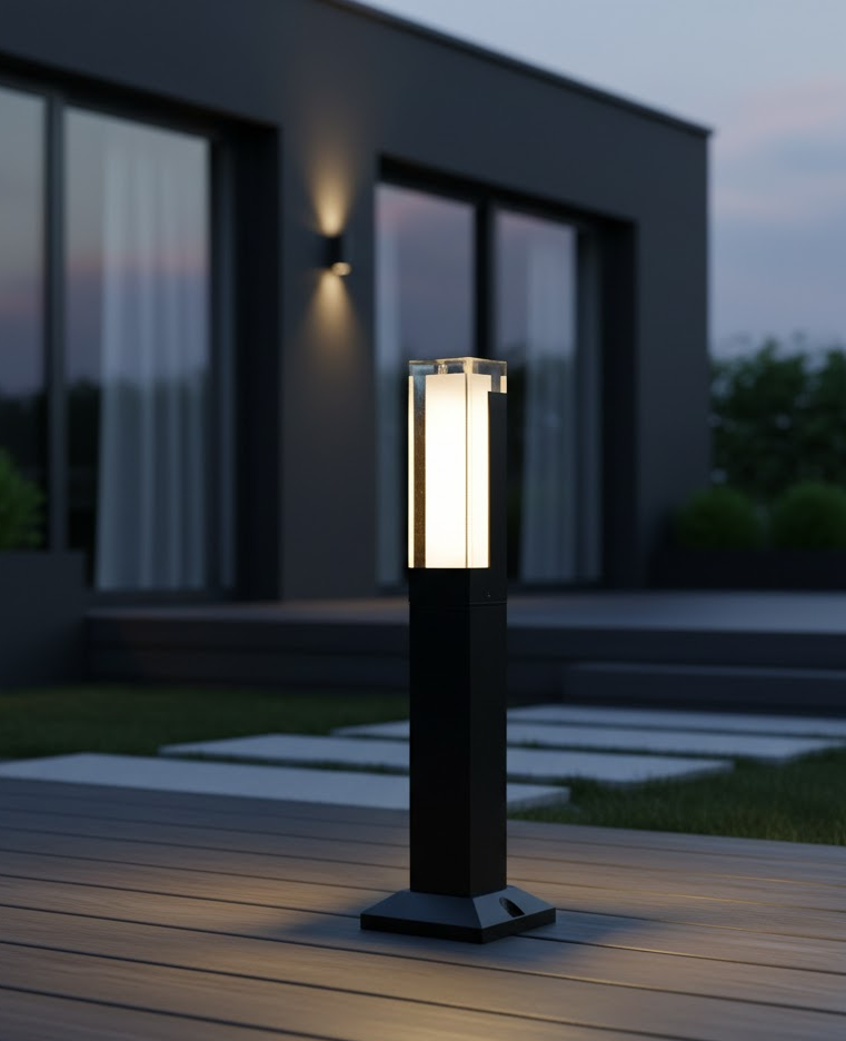 Lampe de Jardin en Acier Inoxydable | Éclairage LED Étanche pour Ambiance Élégante Extérieure 11