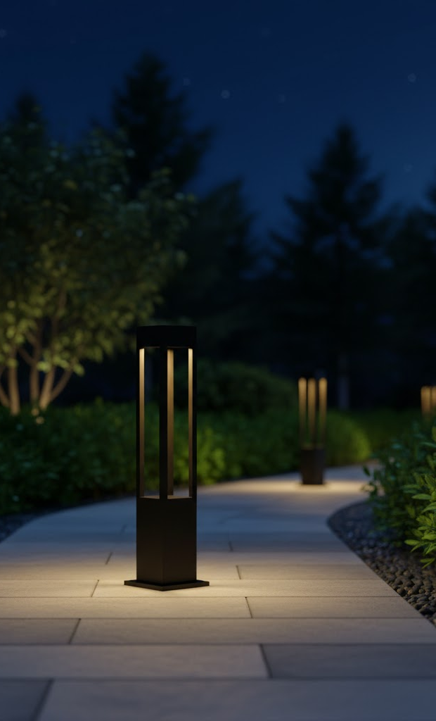 Lampe de Jardin en Acier Inoxydable | Éclairage LED Étanche pour Ambiance Élégante Extérieure 21