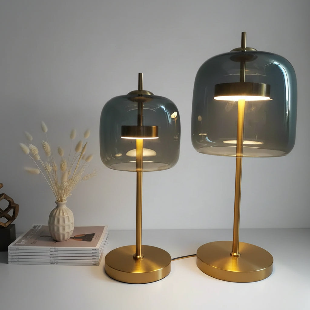 Lampe de Table Élégante : Ambiance Chic et Apaisante 1