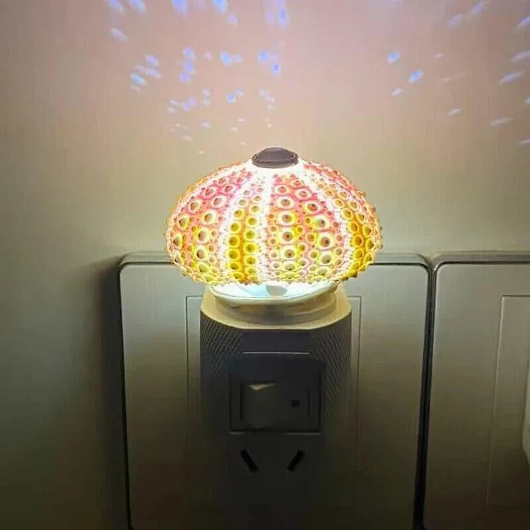 Lampe de Table Élégante en Coquille d'Oursin – Design Unique 0