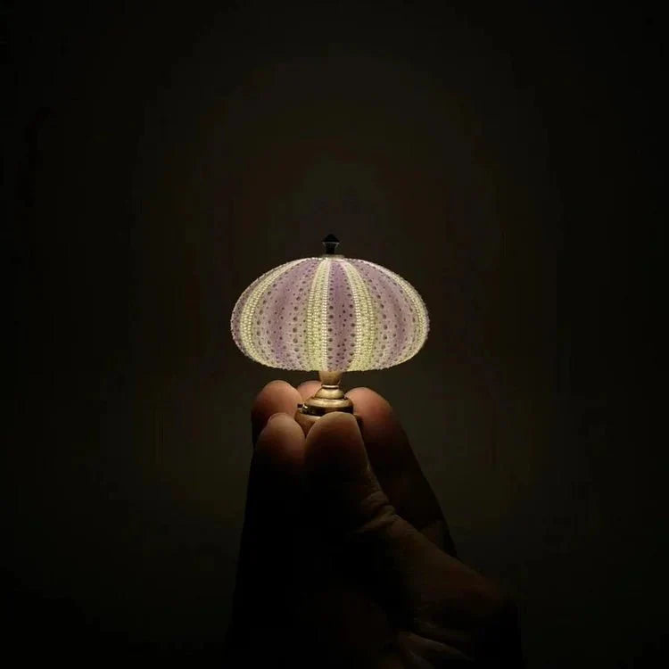 Lampe de Table Élégante en Coquille d'Oursin – Design Unique 5