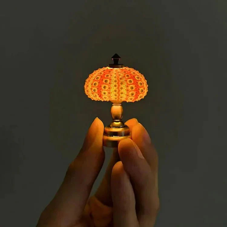 Lampe de Table Élégante en Coquille d'Oursin – Design Unique 6
