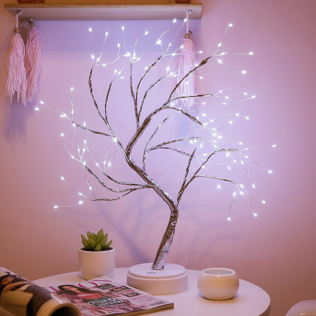 Lampe de Table Élégante en LED - Design Arbre Moderne 0