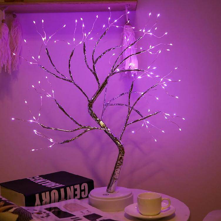 Lampe de Table Élégante en LED - Design Arbre Moderne 10