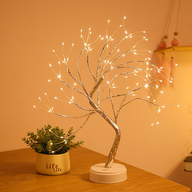 Lampe de Table Élégante en LED - Design Arbre Moderne 5