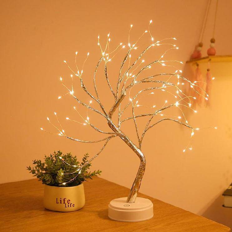 Lampe de Table Élégante en LED - Design Arbre Moderne 8