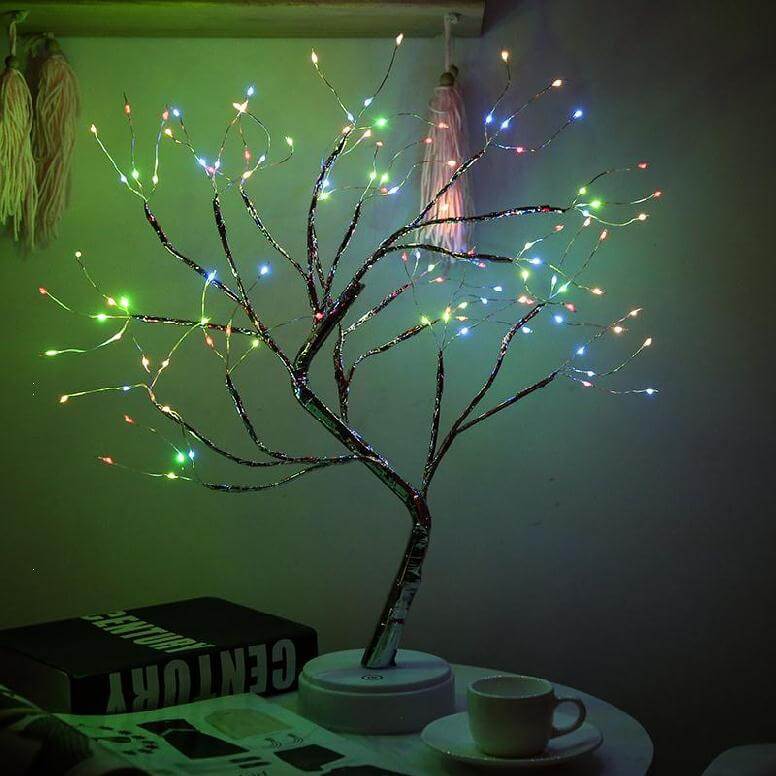 Lampe de Table Élégante en LED - Design Arbre Moderne 9