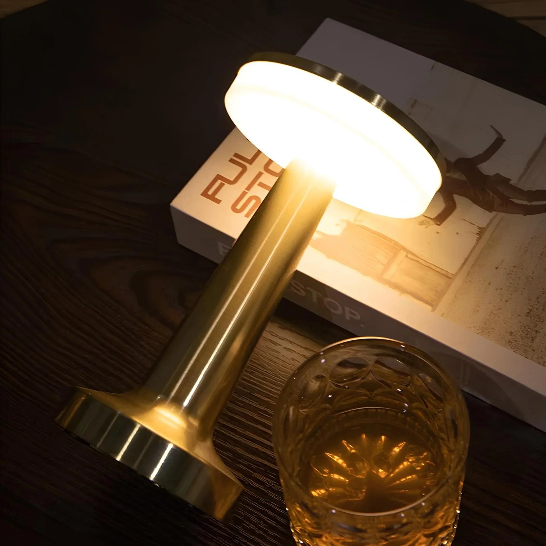 Lampe de Table Rechargeable : Élégance Naturelle en Lumière – Design Moderne 5