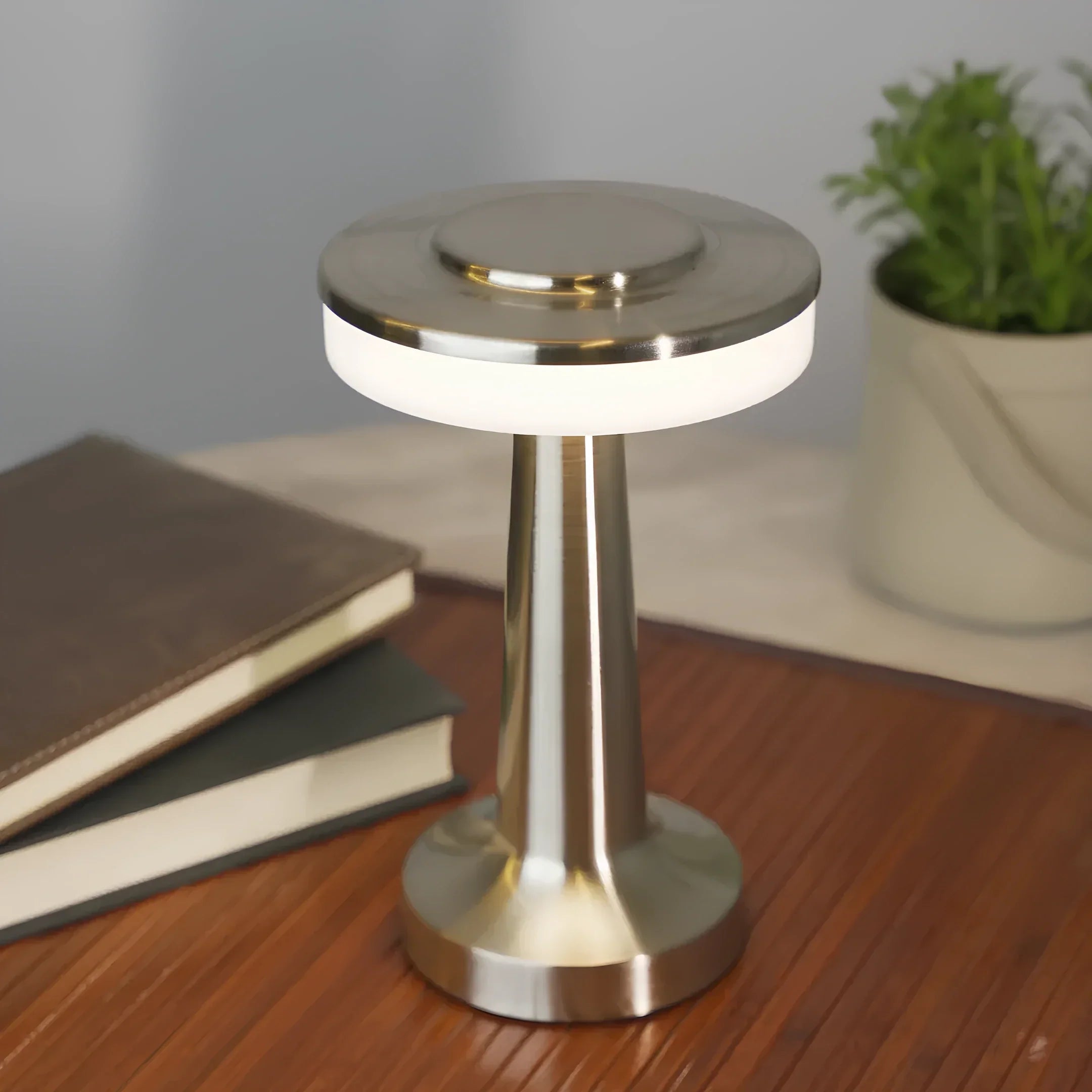 Lampe de Table Rechargeable : Élégance Naturelle en Lumière – Design Moderne 7